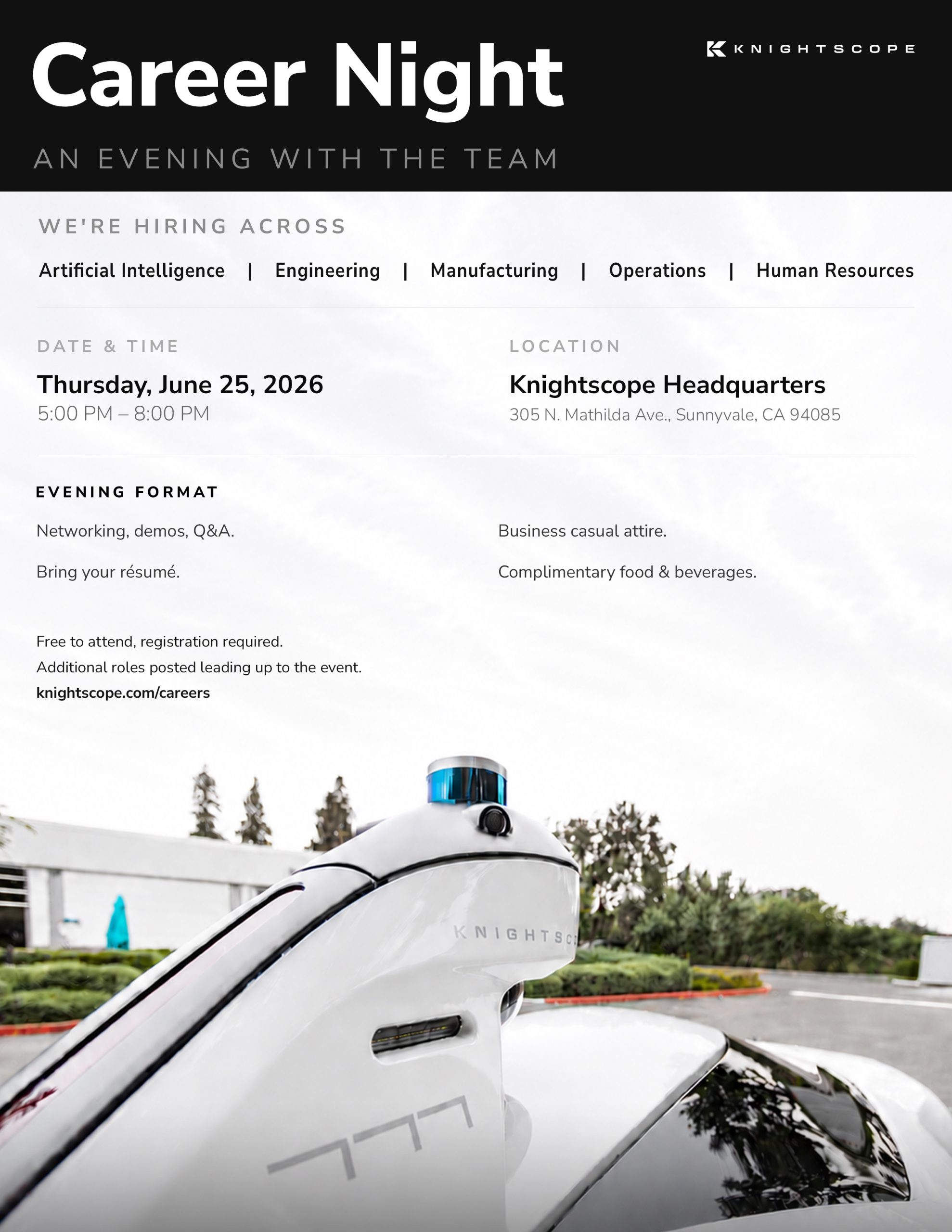 Knightscope Career Night